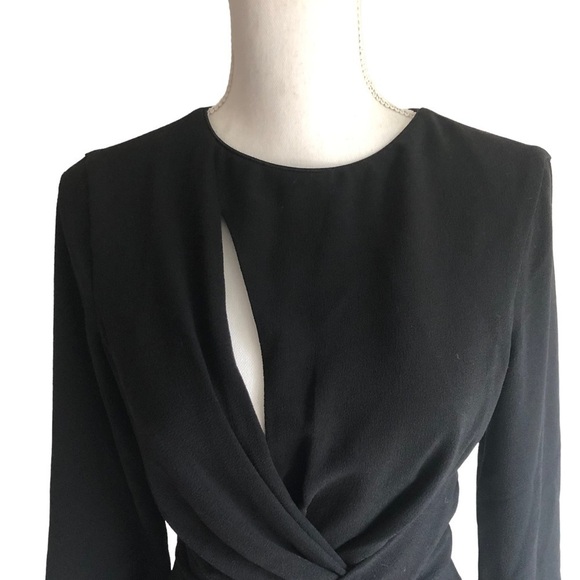 Dress The Population Black Cut Out Mini Dress XS - Picture 10 of 12